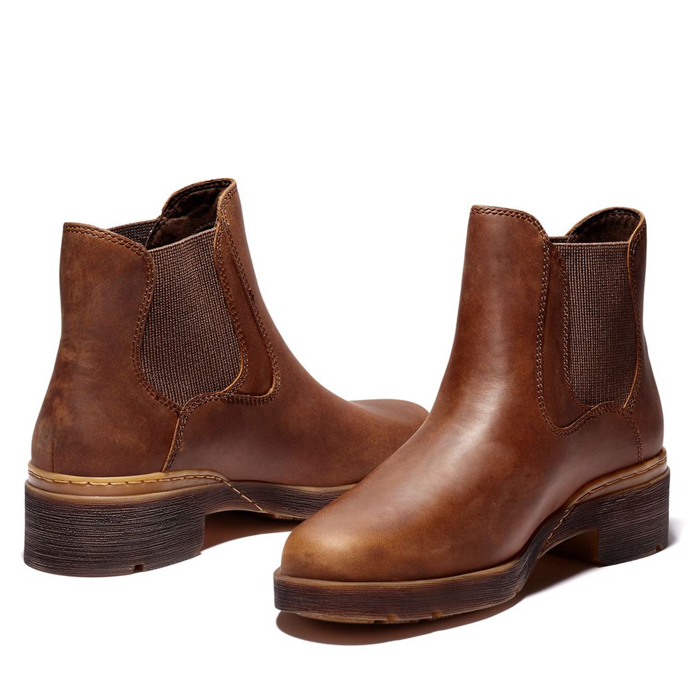 Botas de Invierno Timberland Mujer Graceyn Pull-On Marrones - Chile HOP-706514